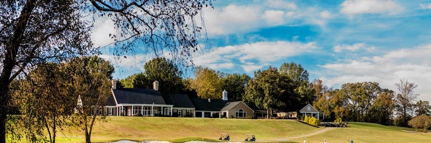 View of #9 Green & Clubhouse from #10 Tee